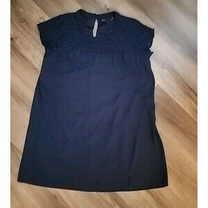 Torrid Navy Blue Dress Size 18 Under Slip. Lacey Top Midi